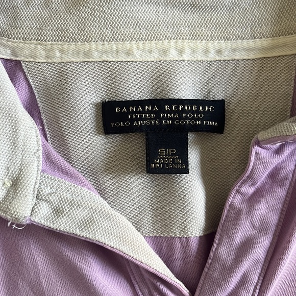 Lilac banana republic polo - Picture 3 of 3